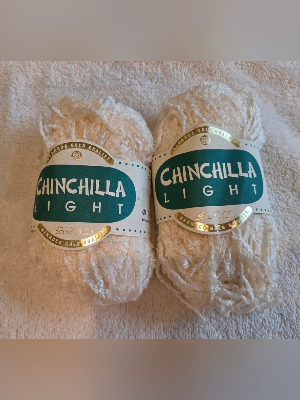 2 SKEINS BERROCO CHINCHILLA LIGHT YARN, 100% RAYON YARN